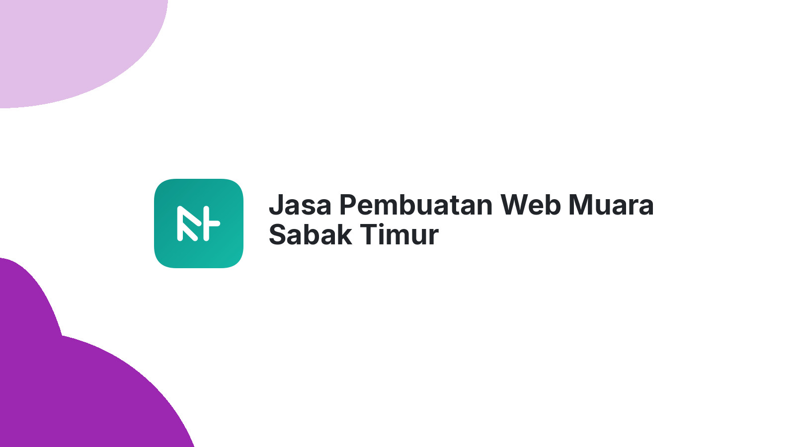 Jasa Pembuatan Web Muara Sabak Timur