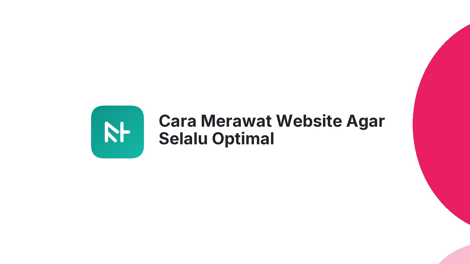 Cara Merawat Website Agar Selalu Optimal