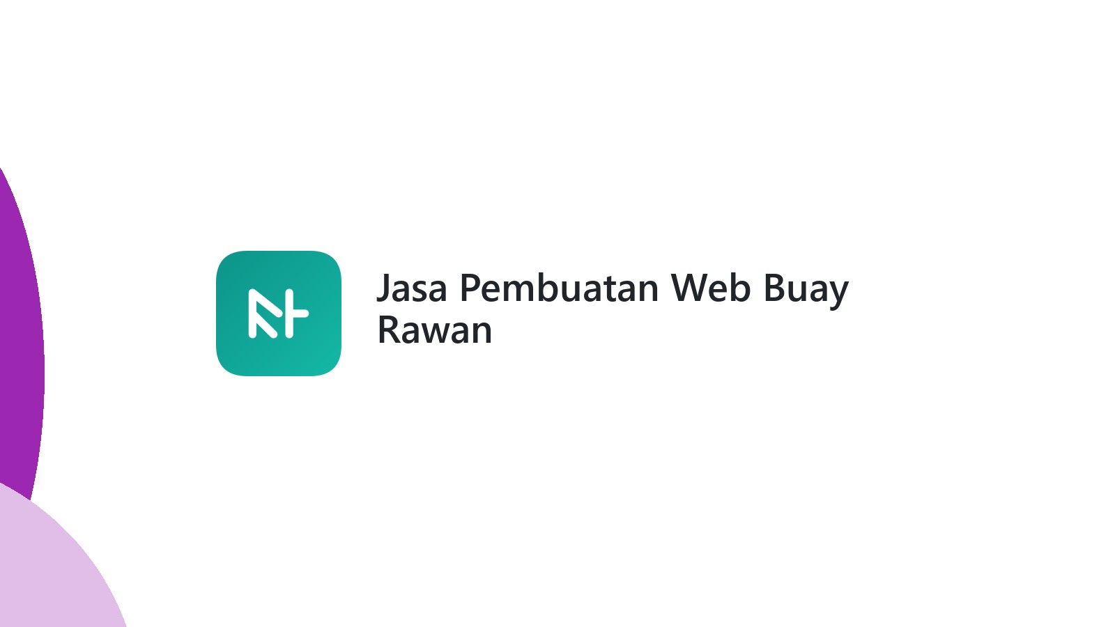 Jasa Pembuatan Web Buay Rawan
