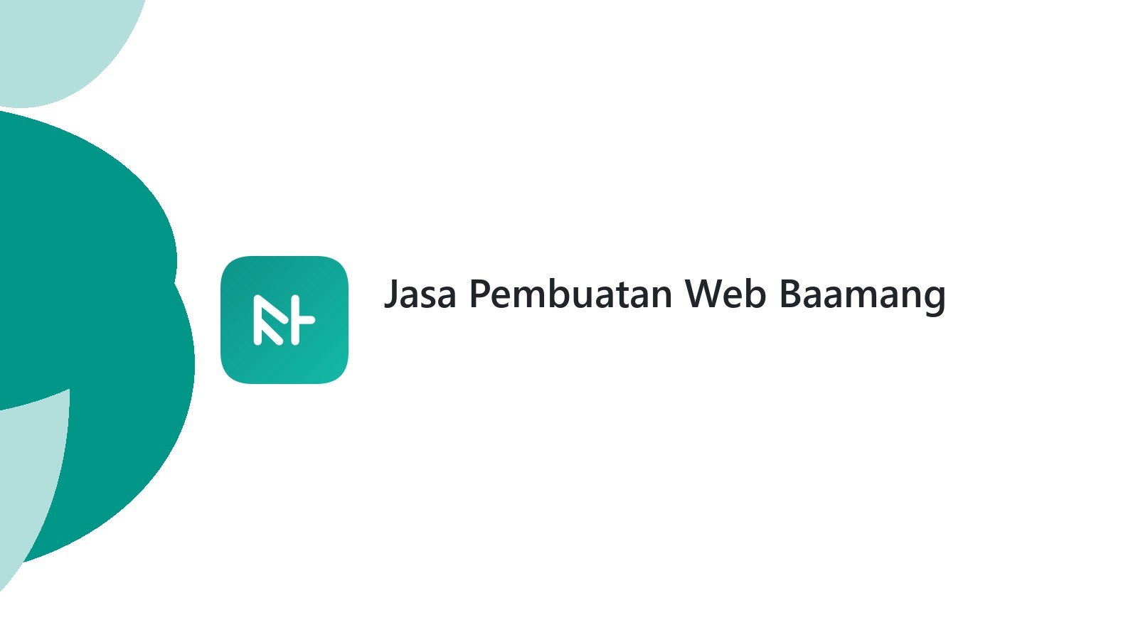 Jasa Pembuatan Web Baamang