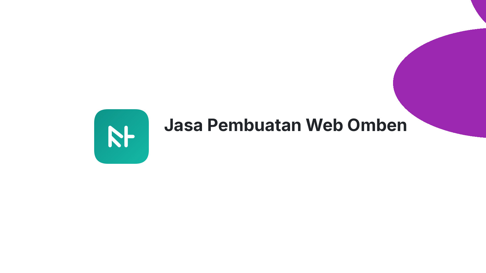 Jasa Pembuatan Web Omben