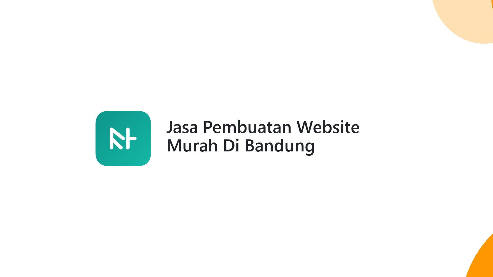 Jasa Pembuatan Website Murah Di Bandung