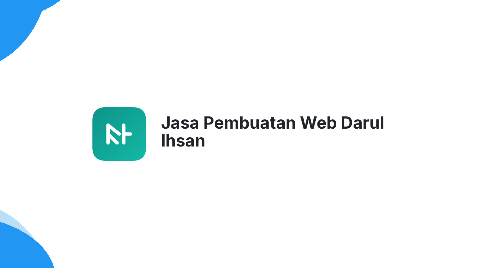 Jasa Pembuatan Web Darul Ihsan