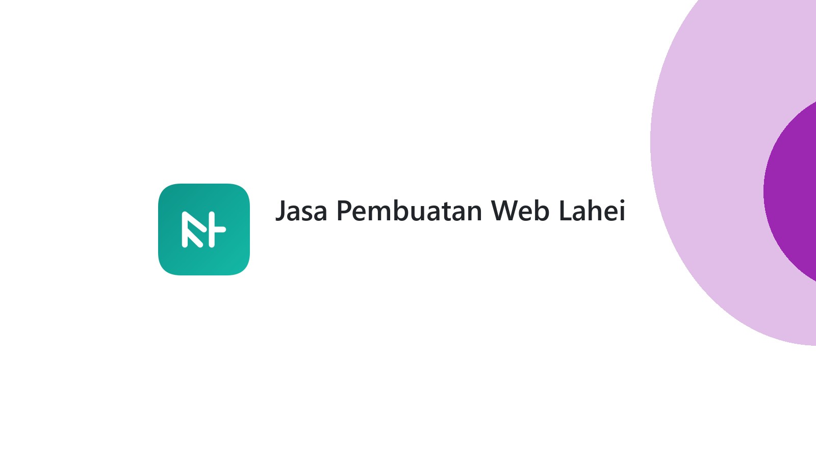 Jasa Pembuatan Web Lahei