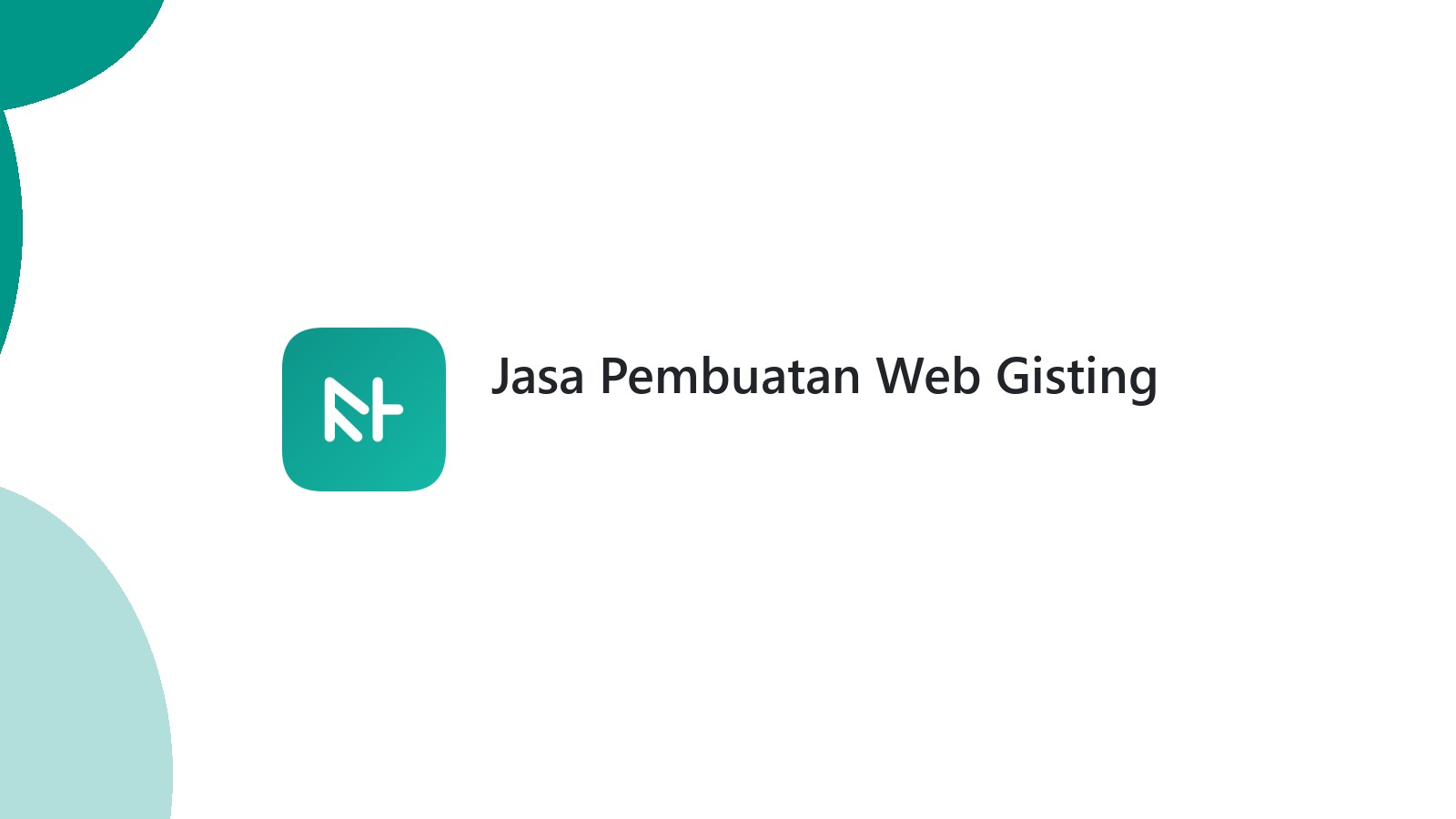 Jasa Pembuatan Web Gisting