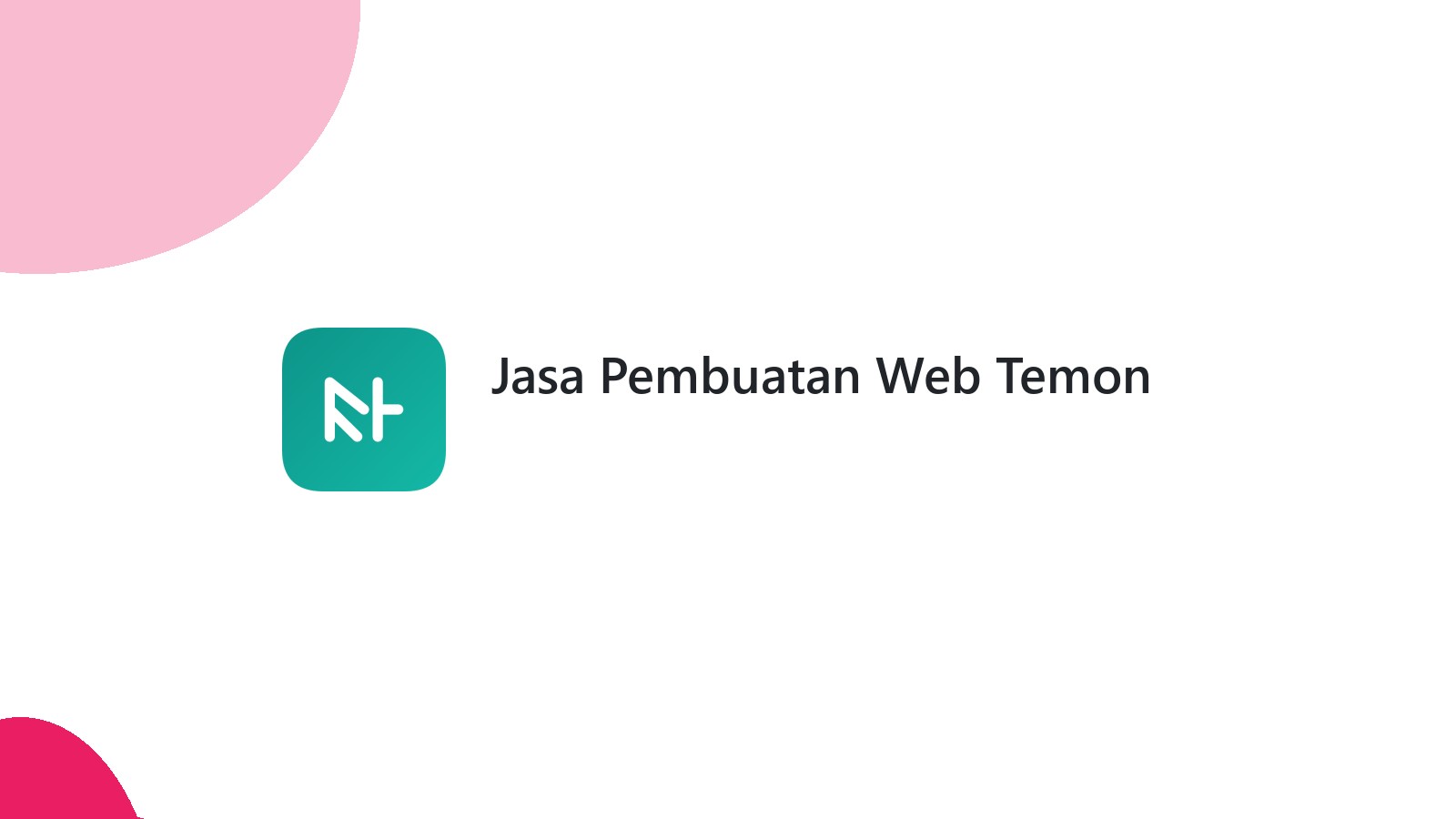Jasa Pembuatan Web Temon