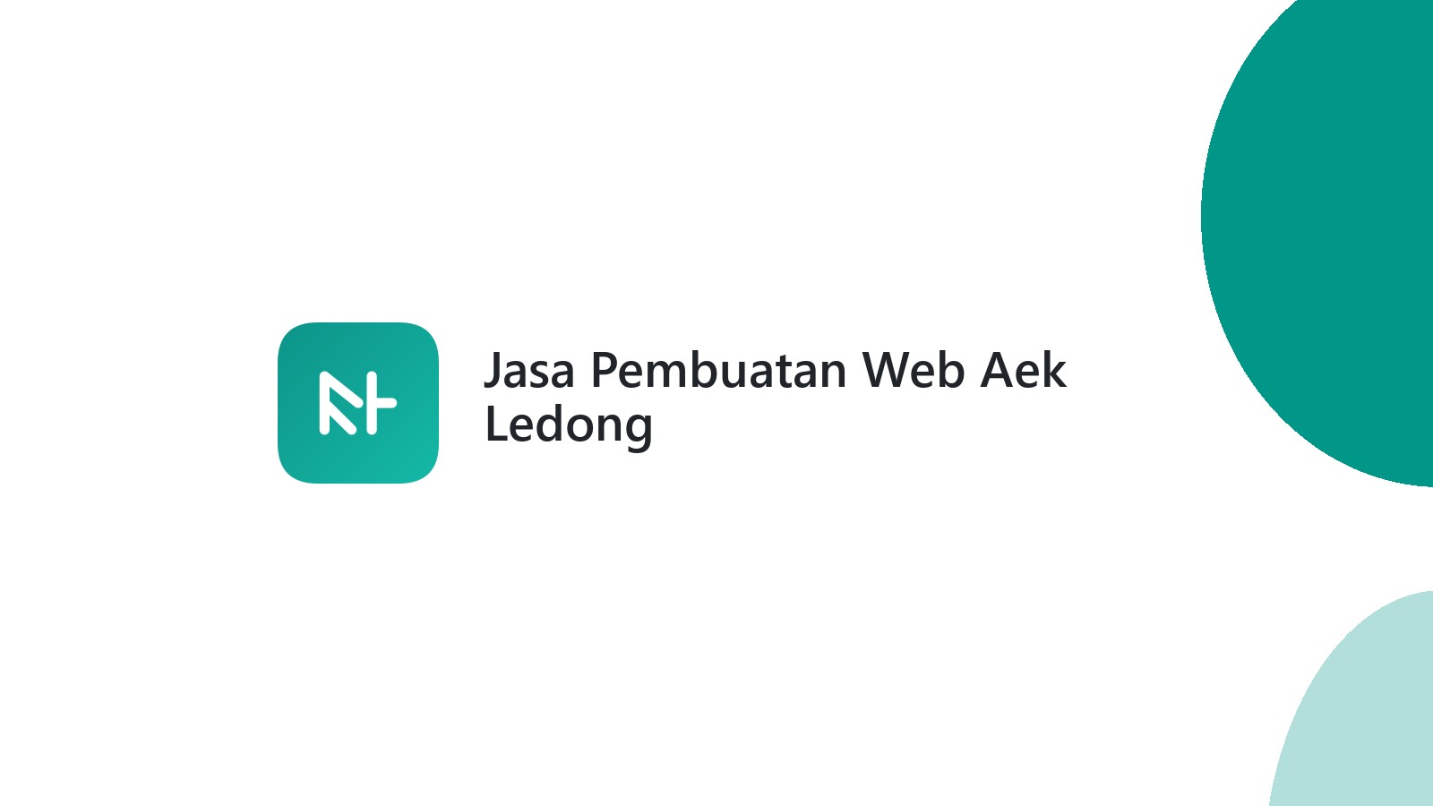 Jasa Pembuatan Web Aek Ledong