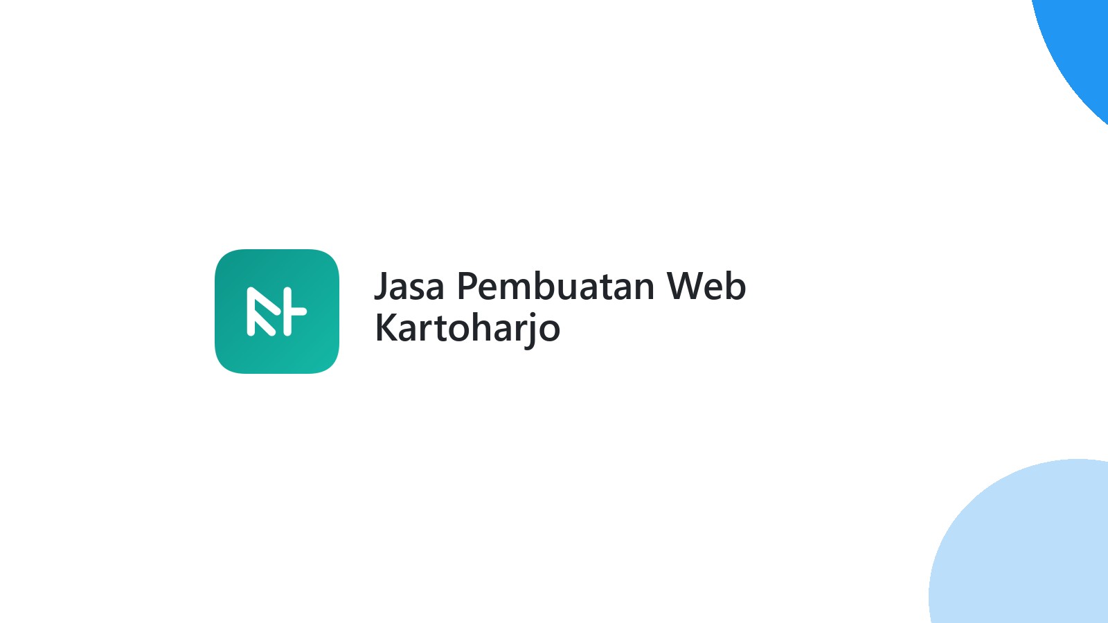 Jasa Pembuatan Web Kartoharjo