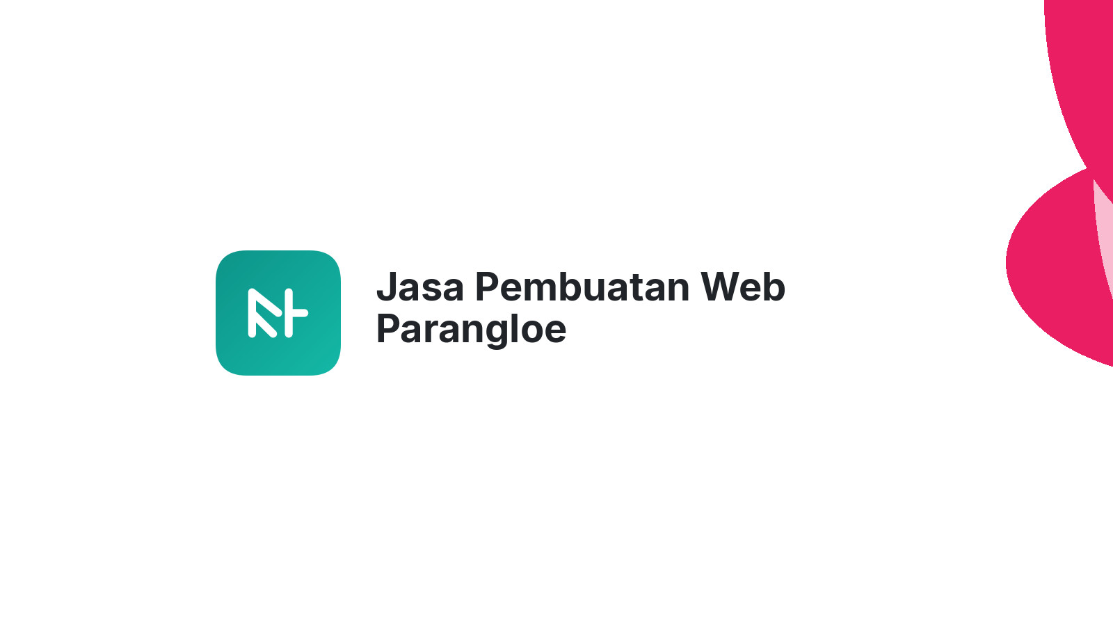 Jasa Pembuatan Web Parangloe