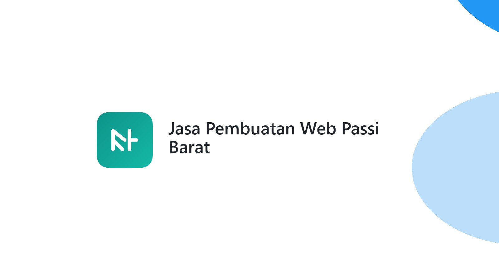 Jasa Pembuatan Web Passi Barat