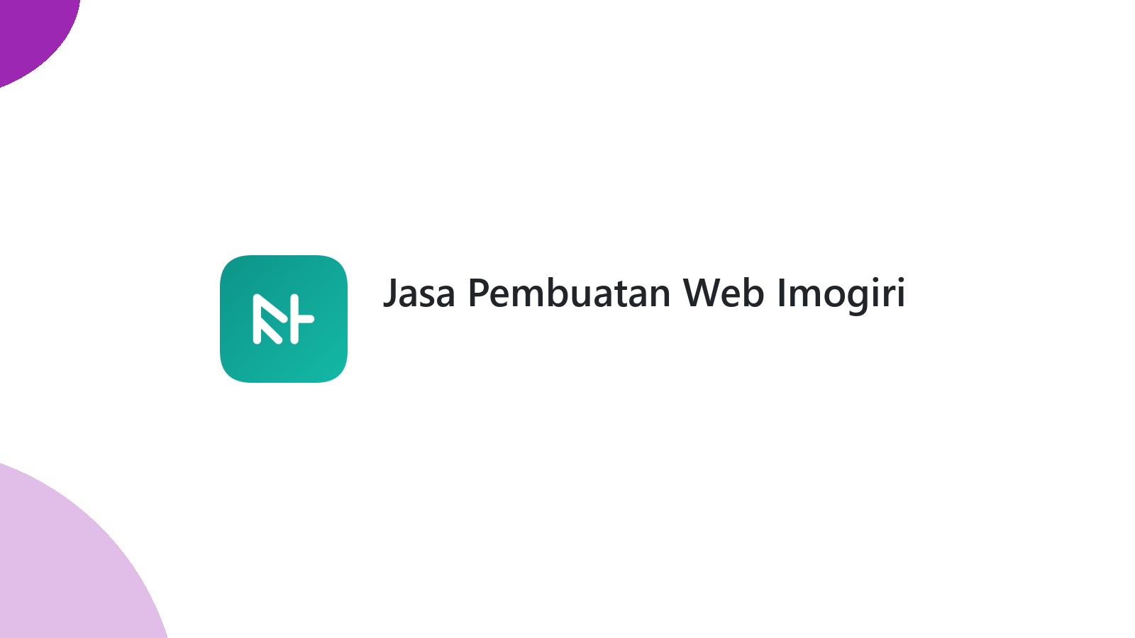 Jasa Pembuatan Web Imogiri