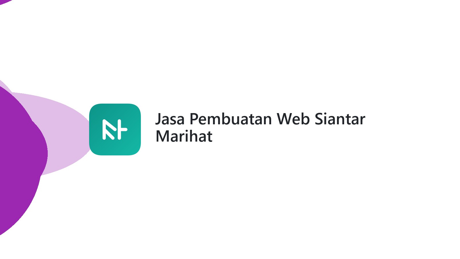 Jasa Pembuatan Web Siantar Marihat