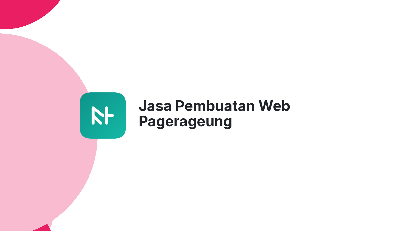 Jasa Pembuatan Web Pagerageung