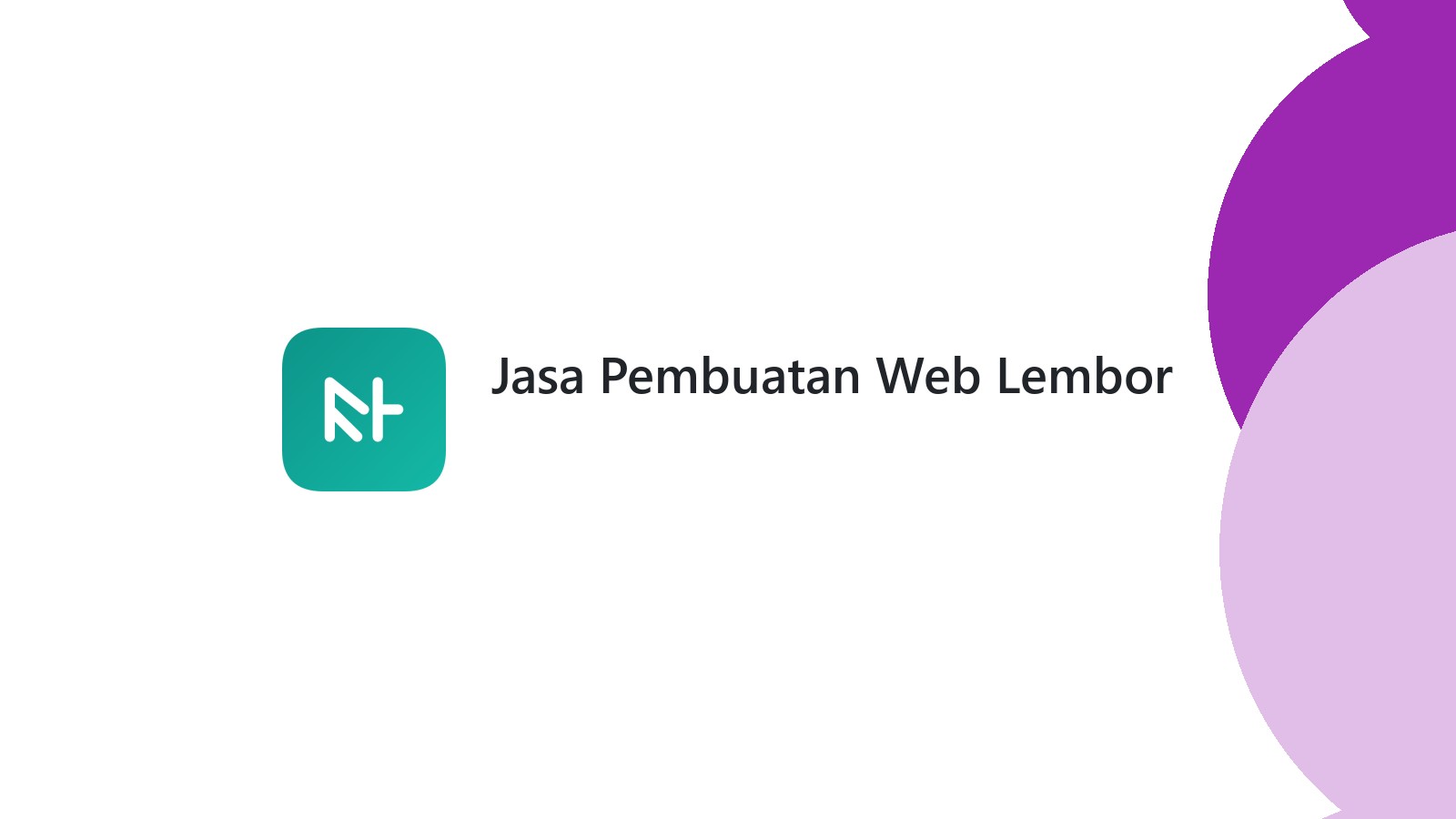 Jasa Pembuatan Web Lembor
