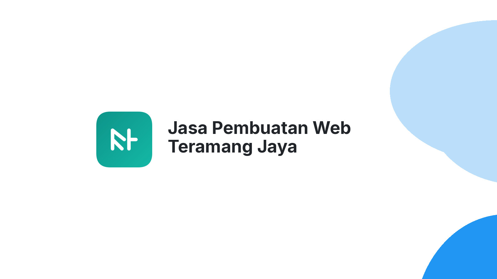 Jasa Pembuatan Web Teramang Jaya