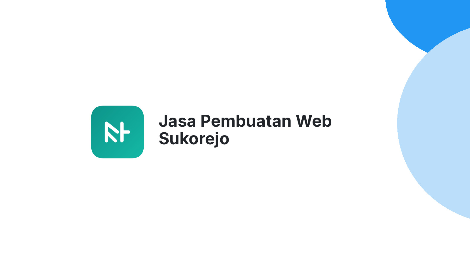 Jasa Pembuatan Web Sukorejo