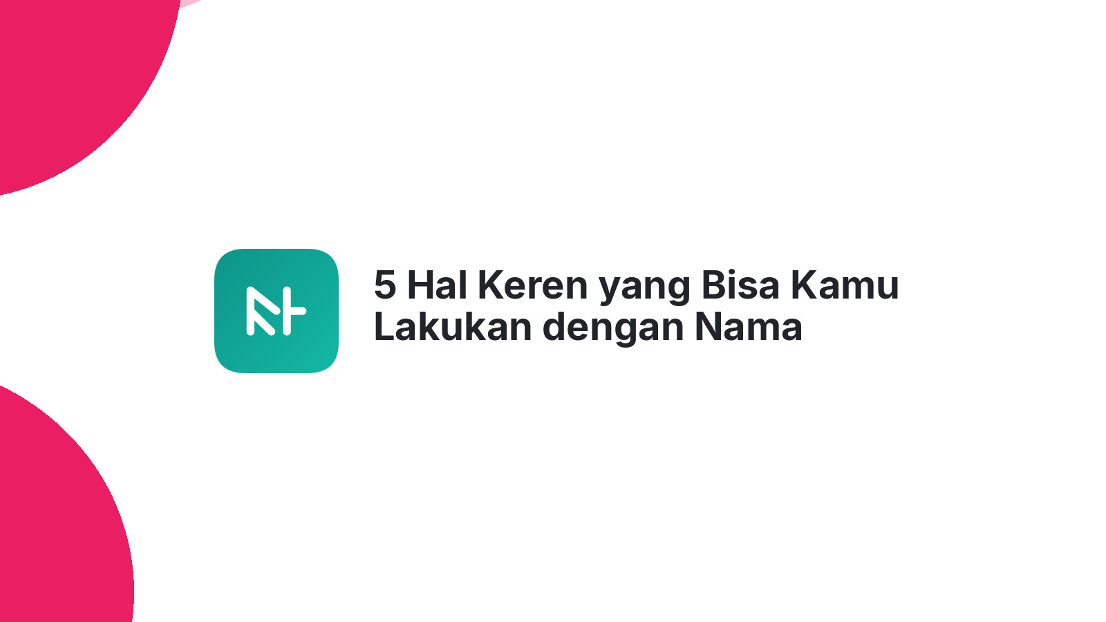 5 Hal Keren yang Bisa Kamu Lakukan dengan Nama Domainmu
