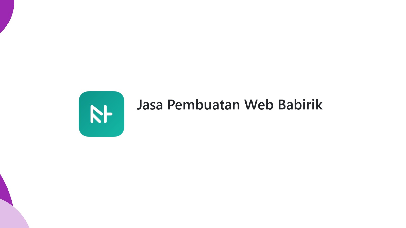 Jasa Pembuatan Web Babirik