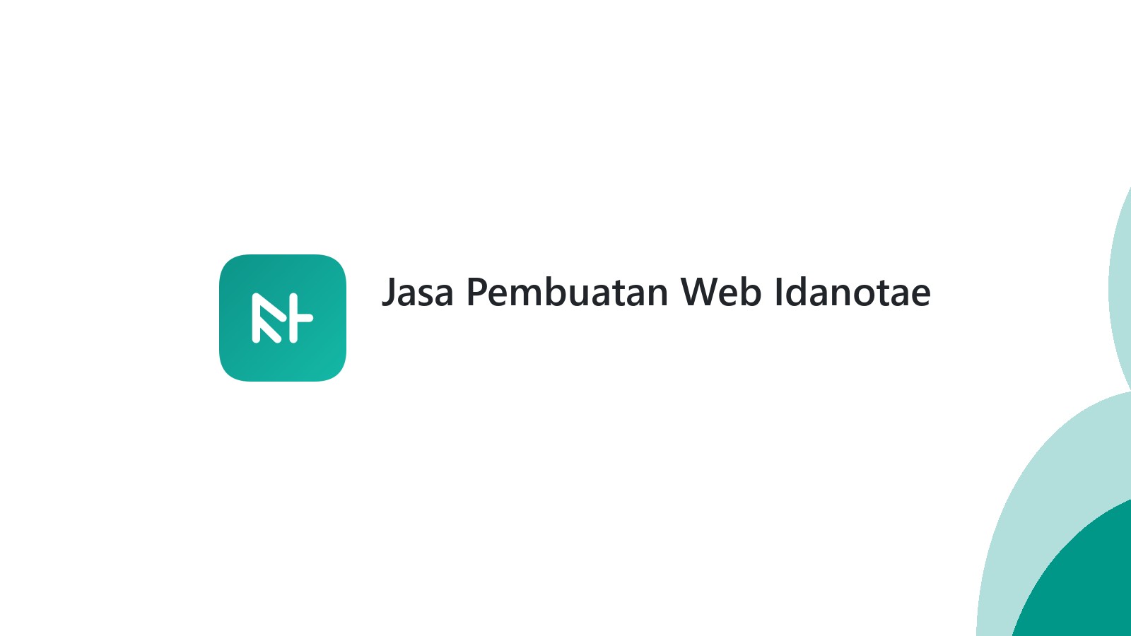 Jasa Pembuatan Web Idanotae