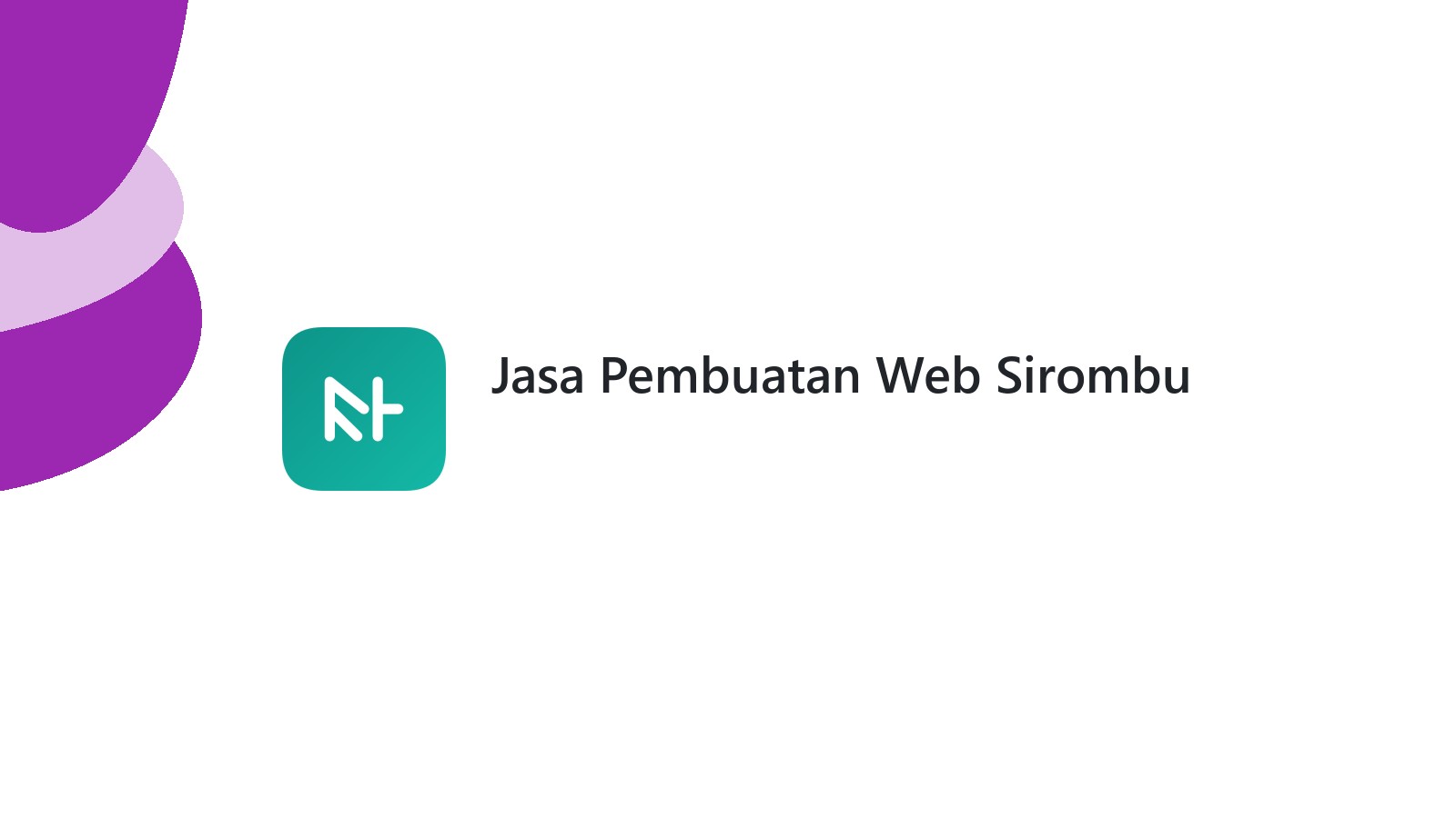 Jasa Pembuatan Web Sirombu