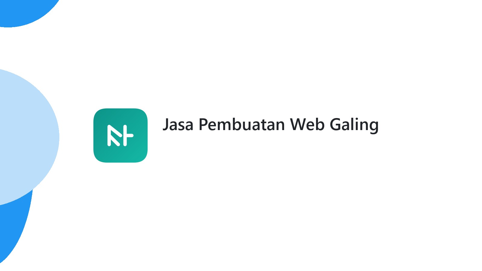 Jasa Pembuatan Web Galing