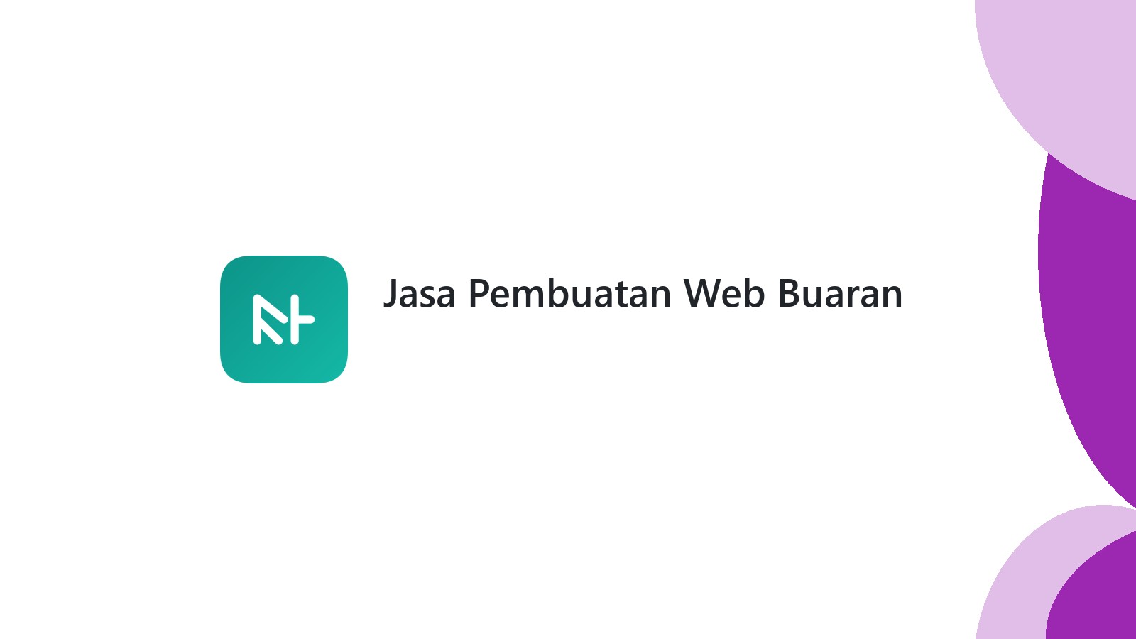 Jasa Pembuatan Web Buaran