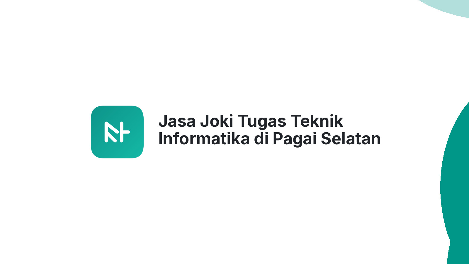 Jasa Joki Tugas Teknik Informatika di Pagai Selatan