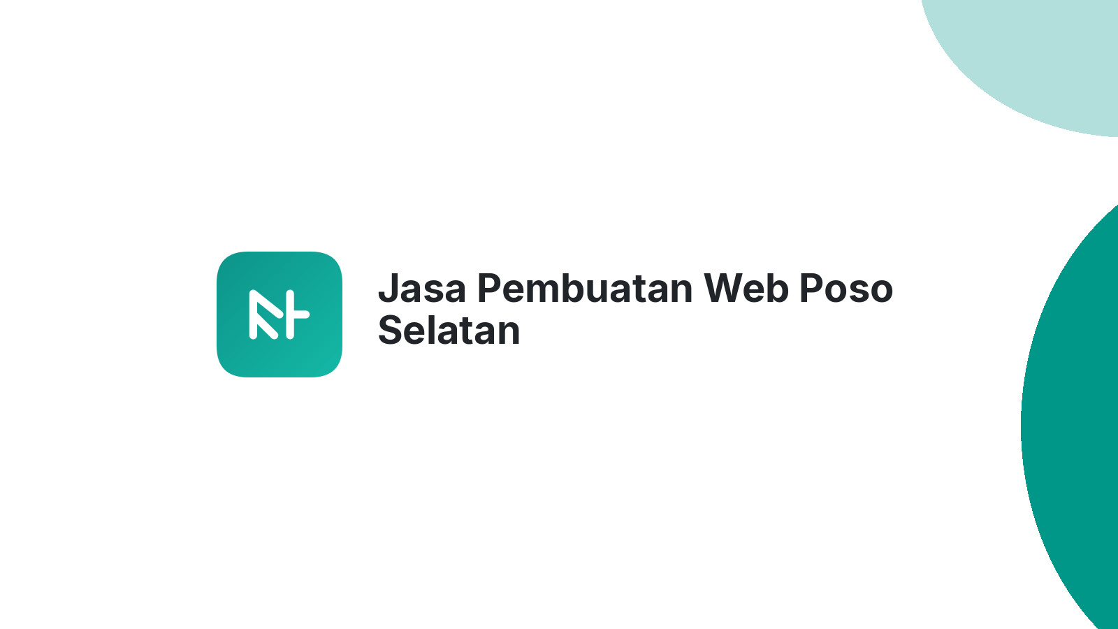 Jasa Pembuatan Web Poso Selatan