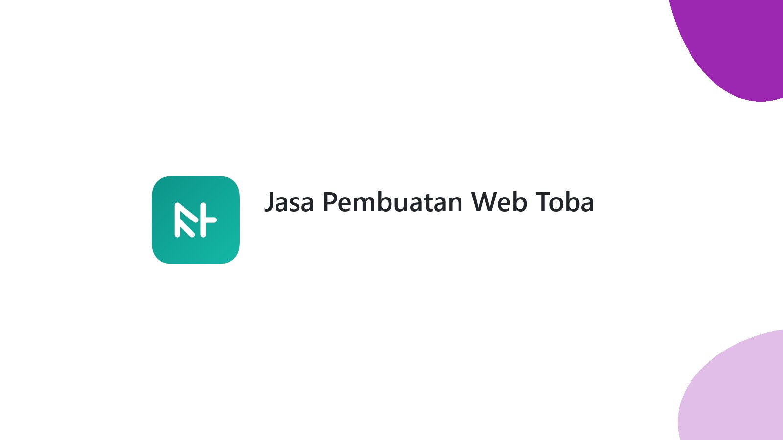 Jasa Pembuatan Web Toba