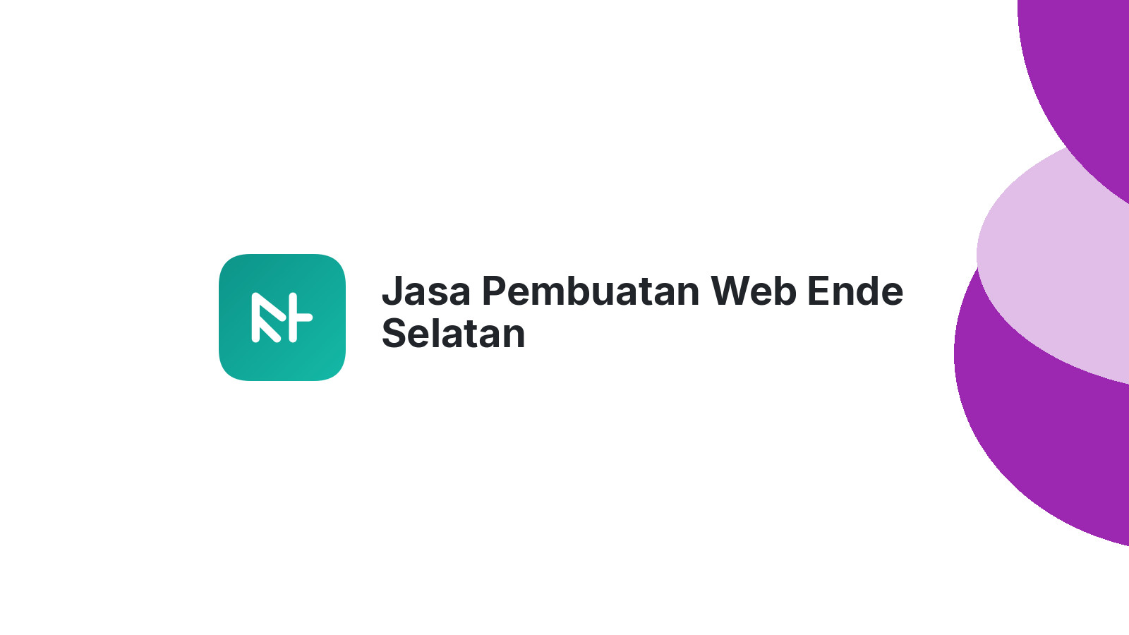 Jasa Pembuatan Web Ende Selatan