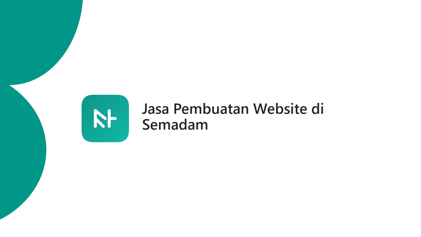 Jasa Pembuatan Website di Semadam