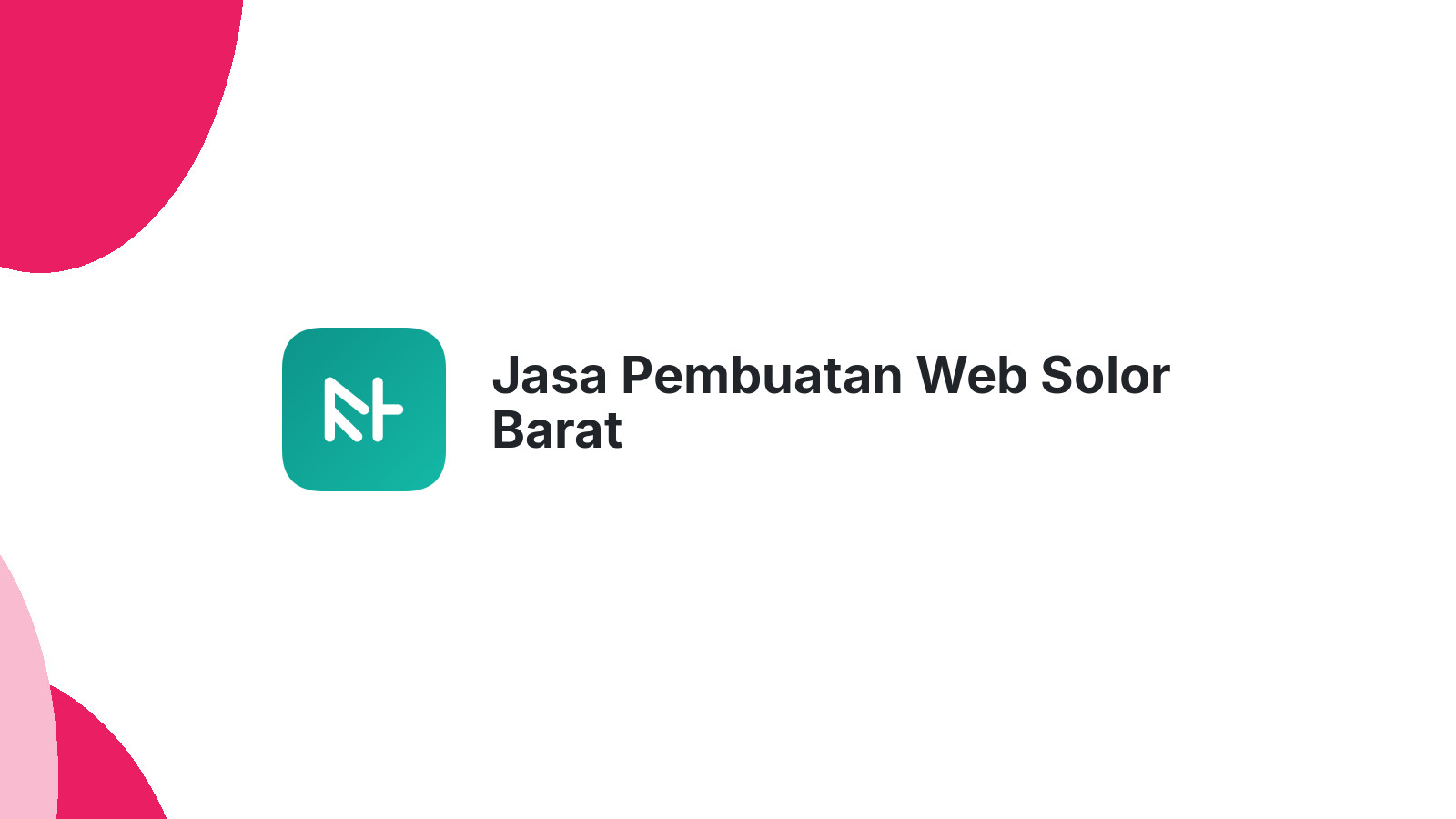 Jasa Pembuatan Web Solor Barat