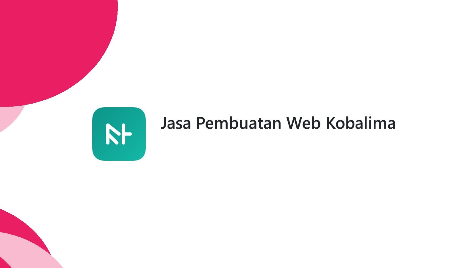 Jasa Pembuatan Web Kobalima
