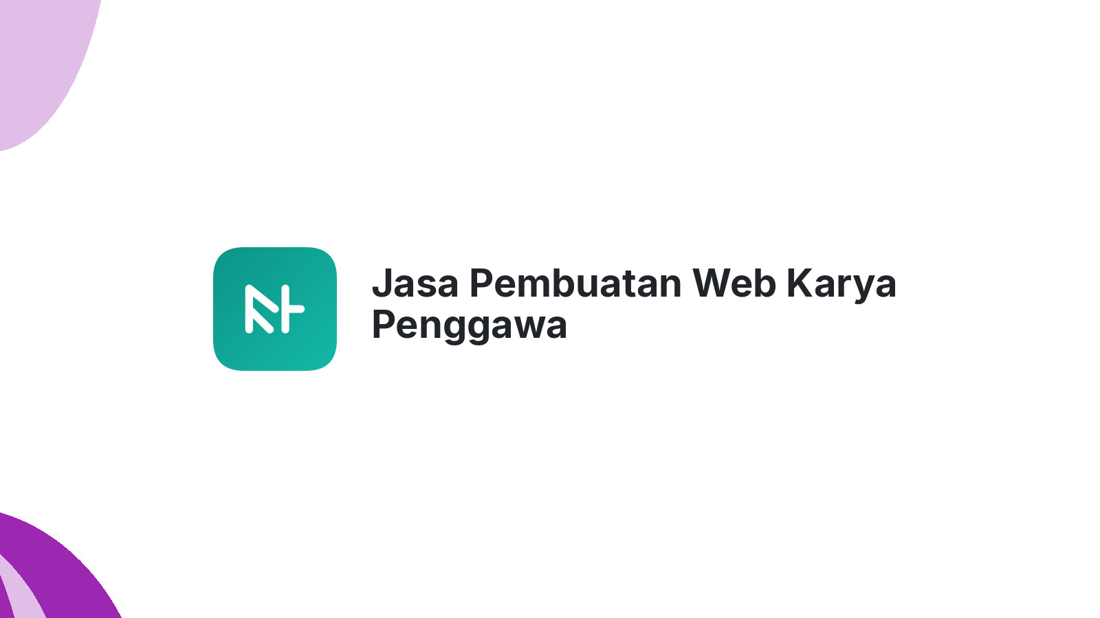 Jasa Pembuatan Web Karya Penggawa