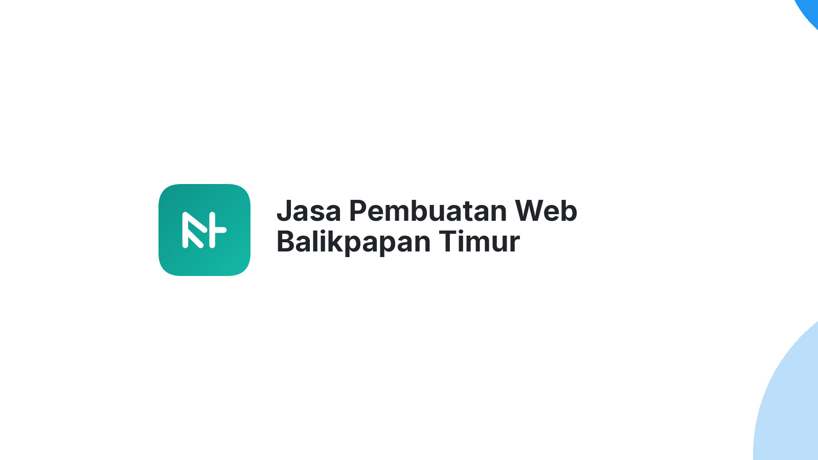 Jasa Pembuatan Web Balikpapan Timur