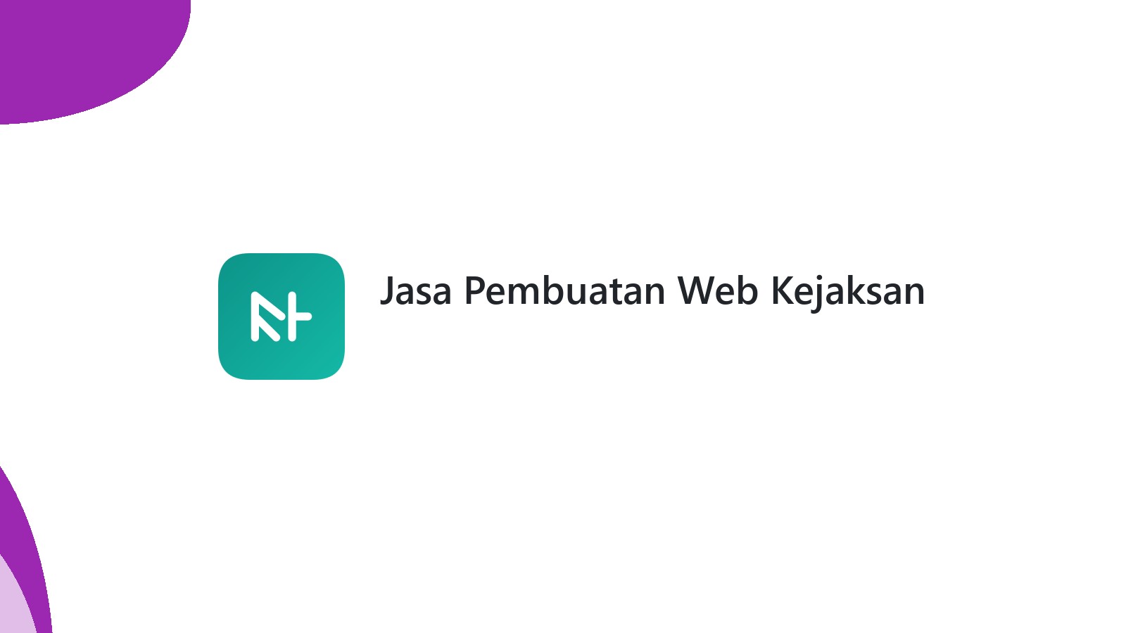 Jasa Pembuatan Web Kejaksan