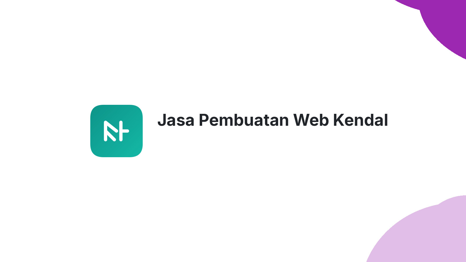 Jasa Pembuatan Web Kendal