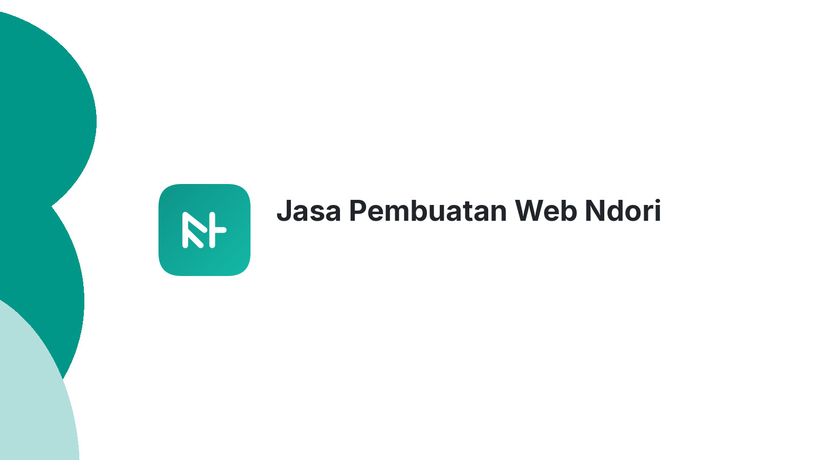 Jasa Pembuatan Web Ndori