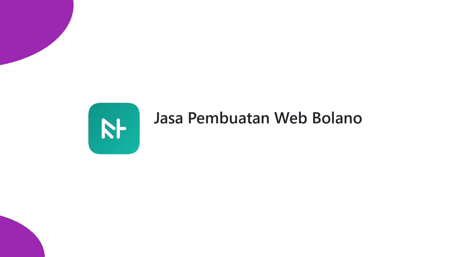 Jasa Pembuatan Web Bolano