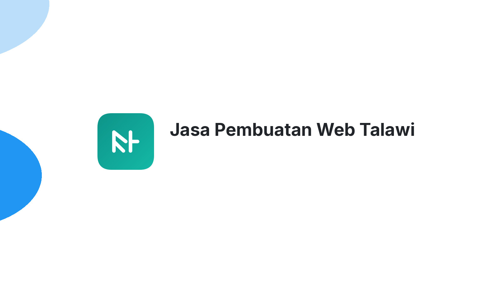 Jasa Pembuatan Web Talawi