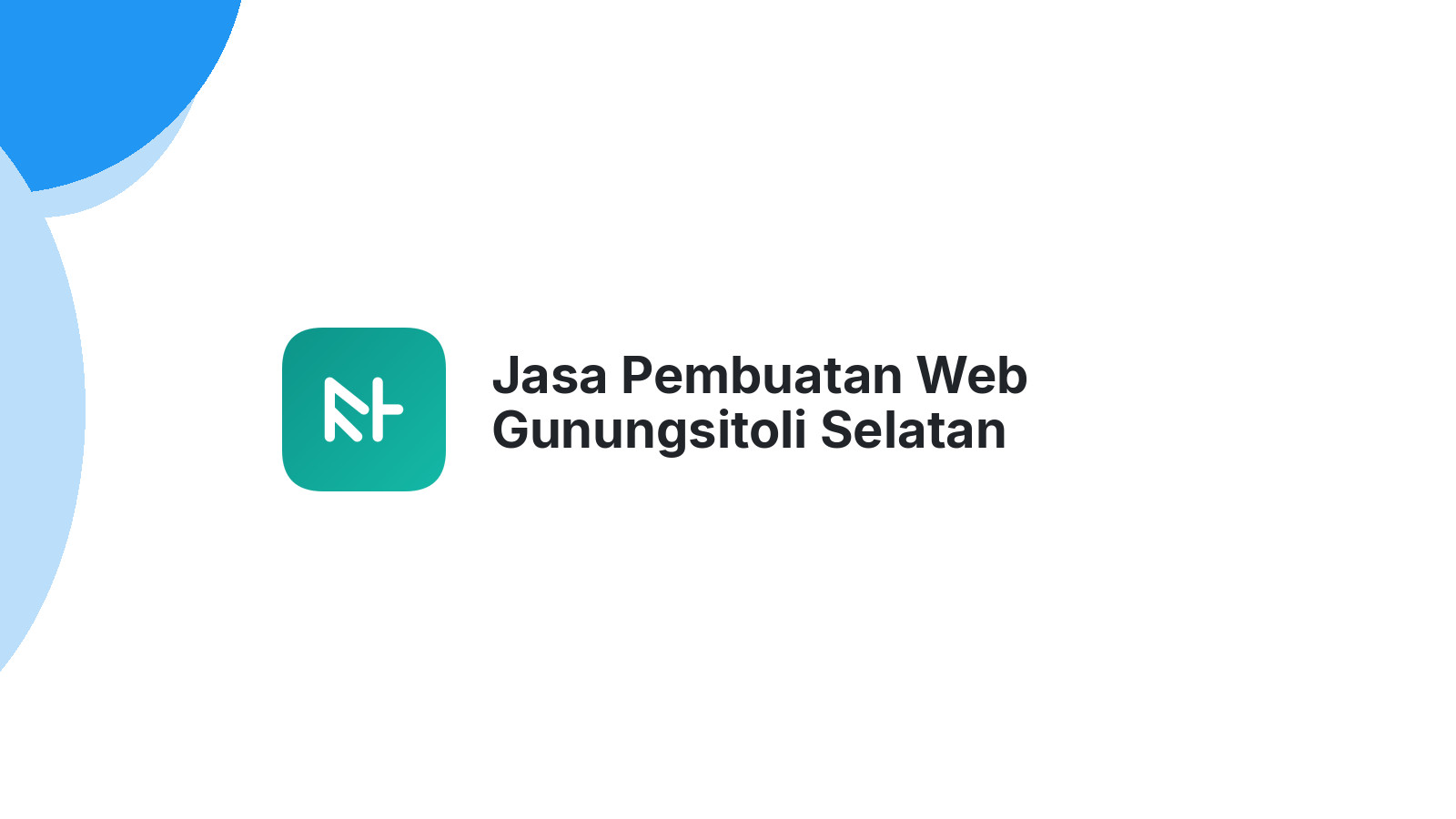 Jasa Pembuatan Web Gunungsitoli Selatan
