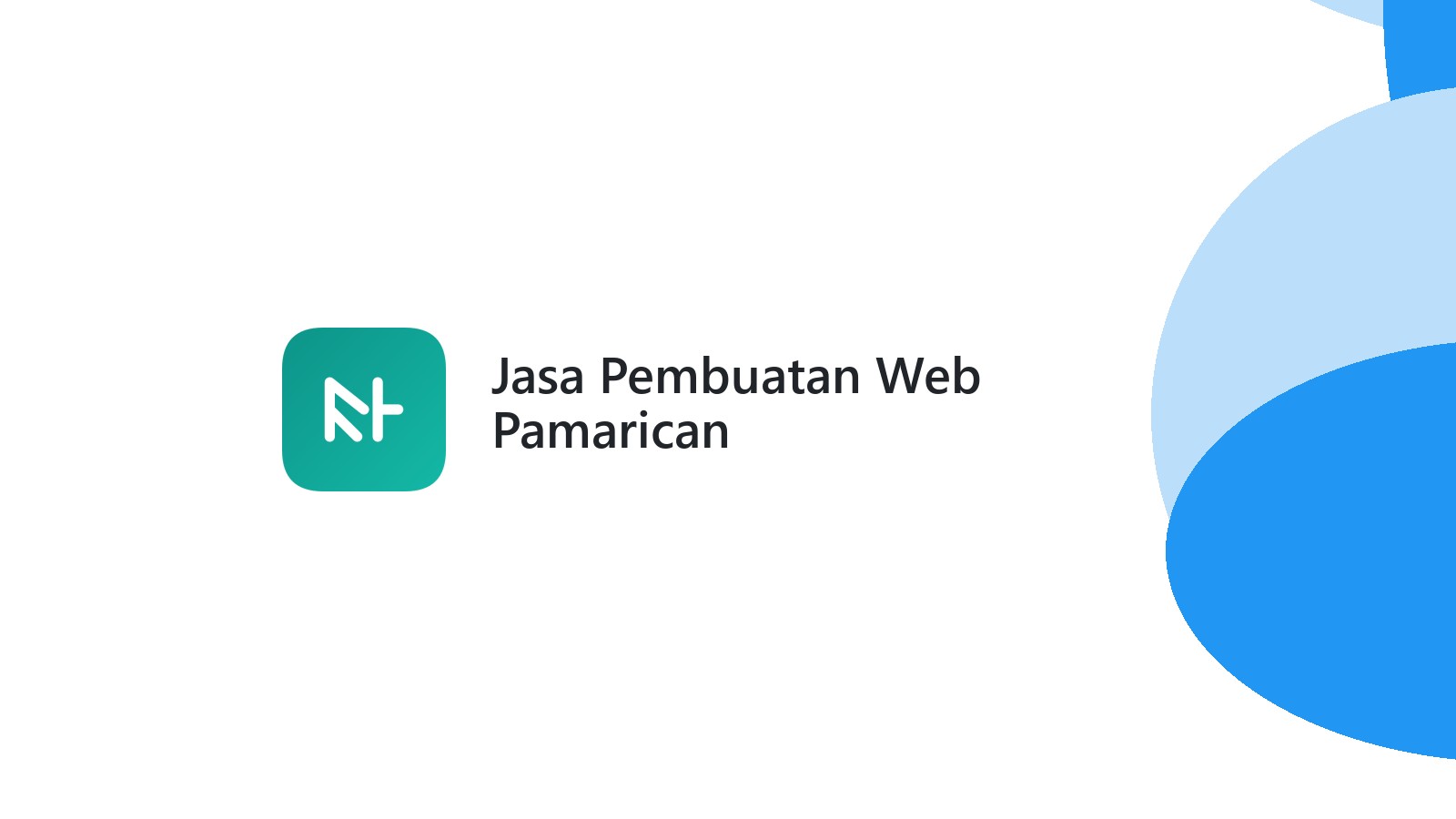 Jasa Pembuatan Web Pamarican