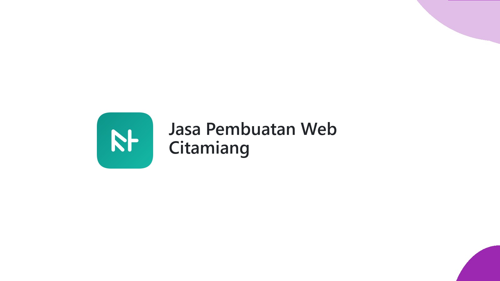 Jasa Pembuatan Web Citamiang