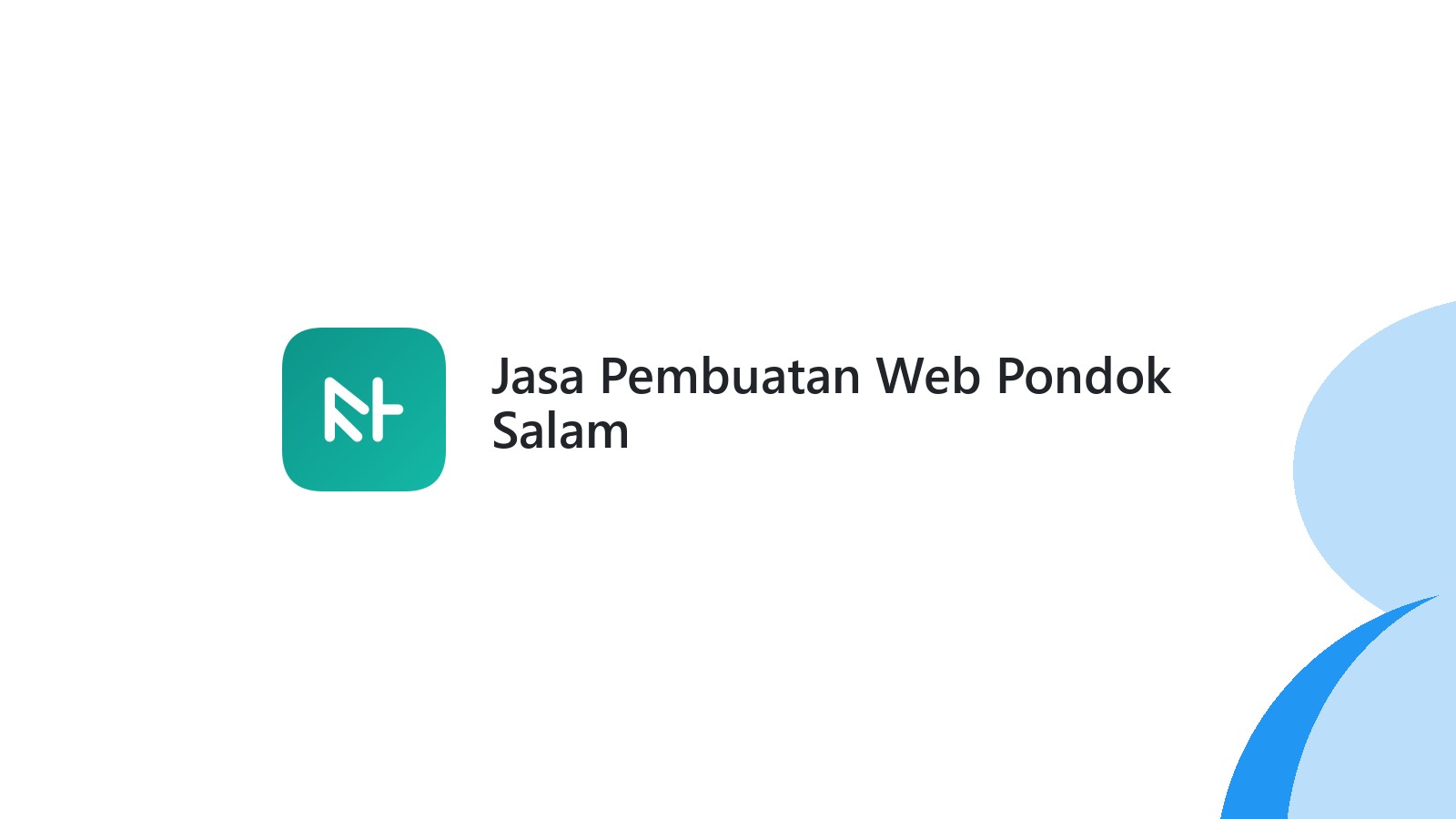 Jasa Pembuatan Web Pondok Salam