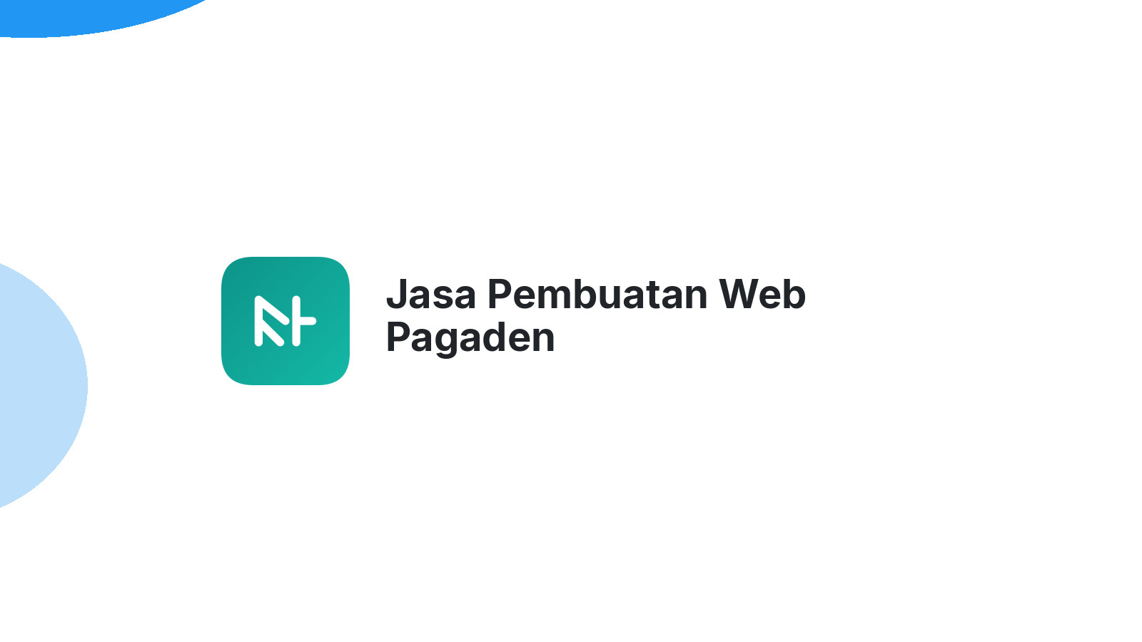 Jasa Pembuatan Web Pagaden