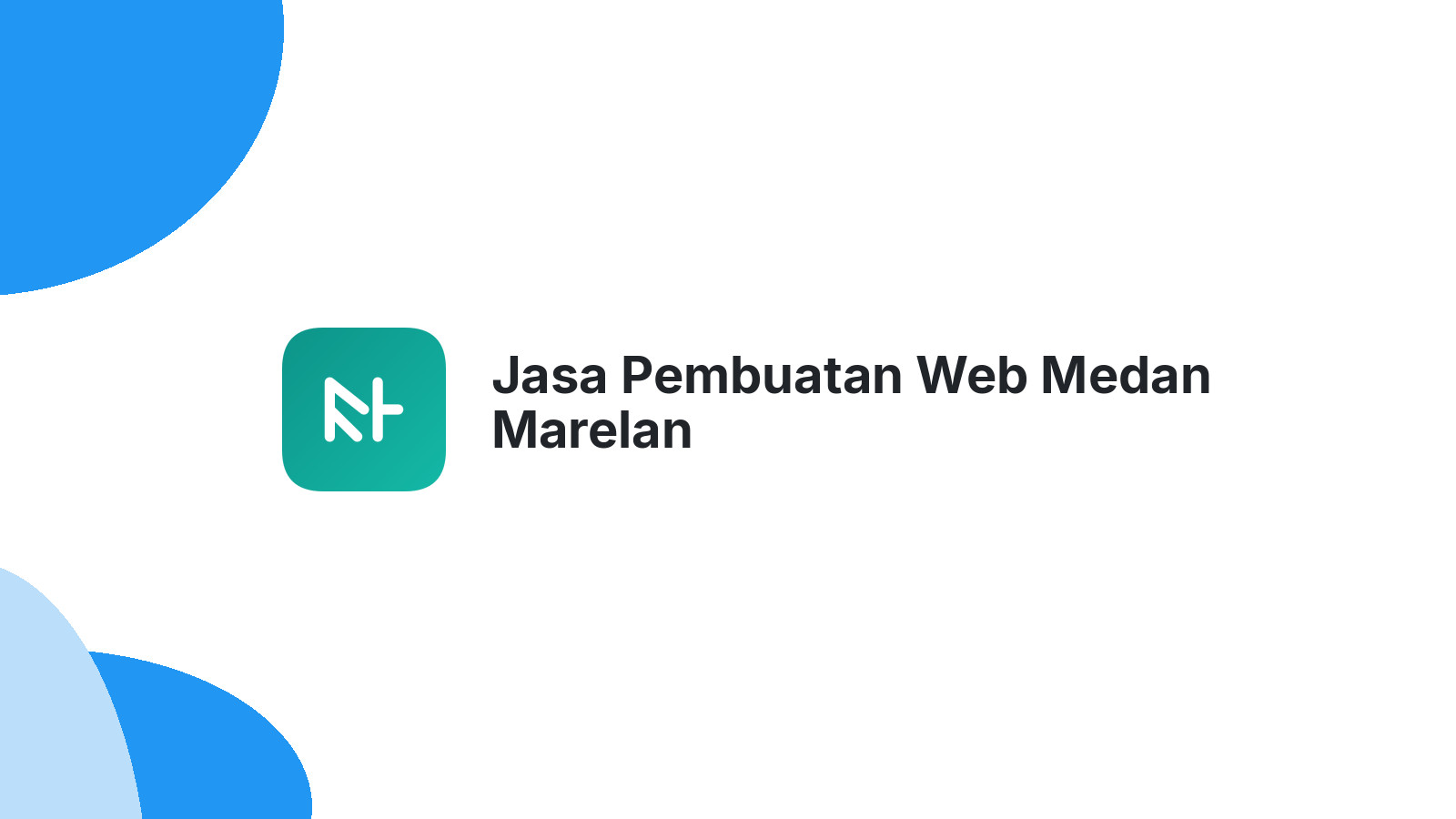 Jasa Pembuatan Web Medan Marelan