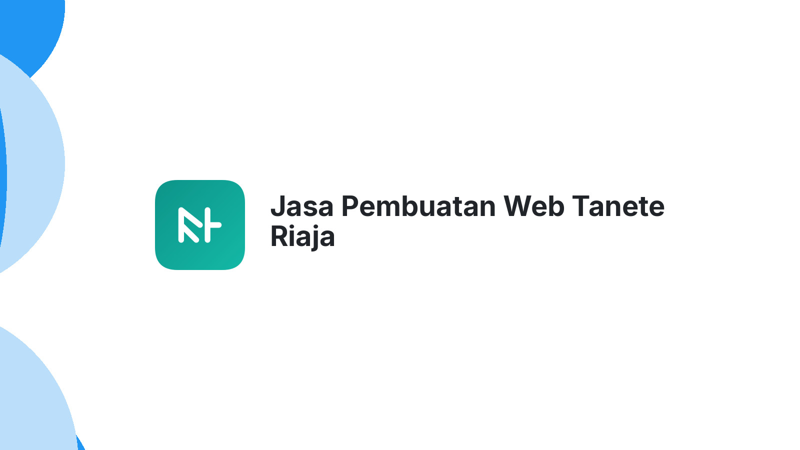 Jasa Pembuatan Web Tanete Riaja