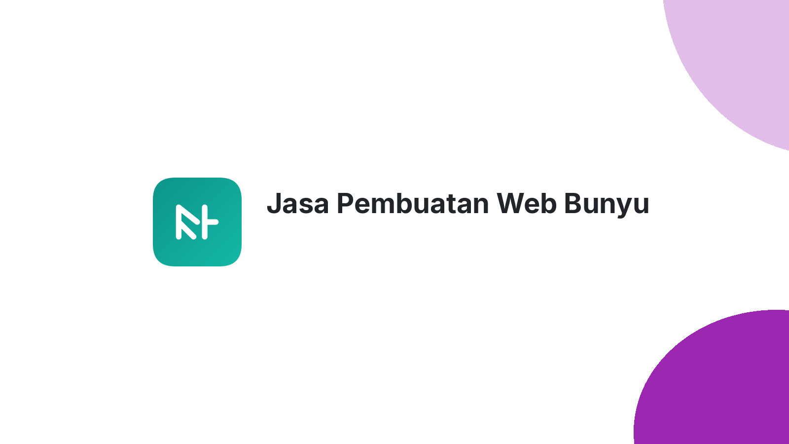 Jasa Pembuatan Web Bunyu