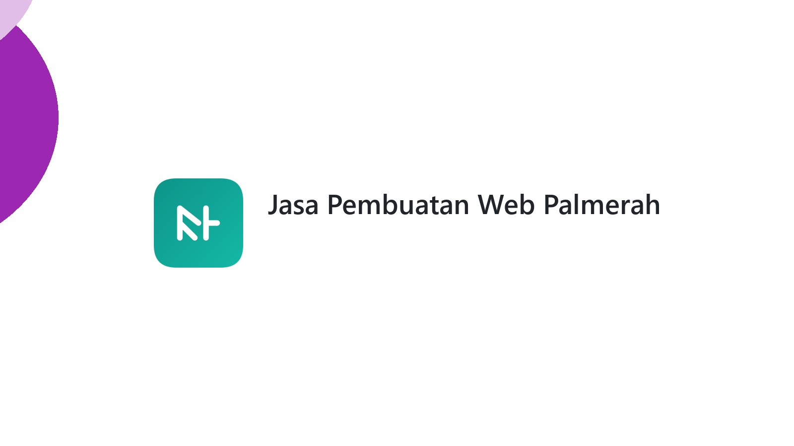 Jasa Pembuatan Web Palmerah
