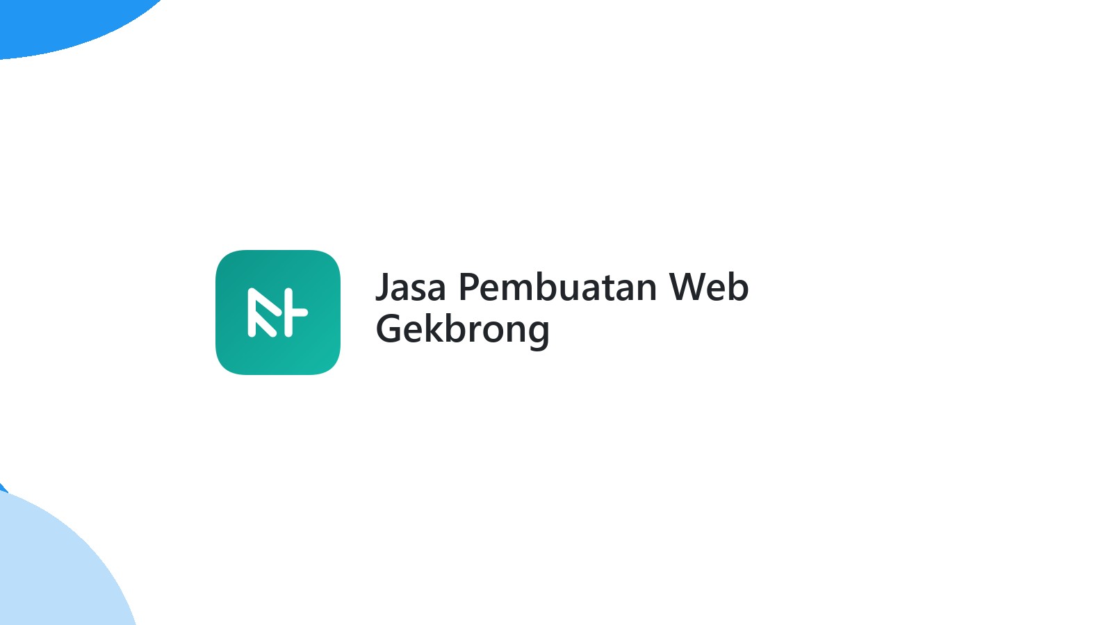 Jasa Pembuatan Web Gekbrong